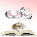 Korean Cat Ear Ring Adjustable
