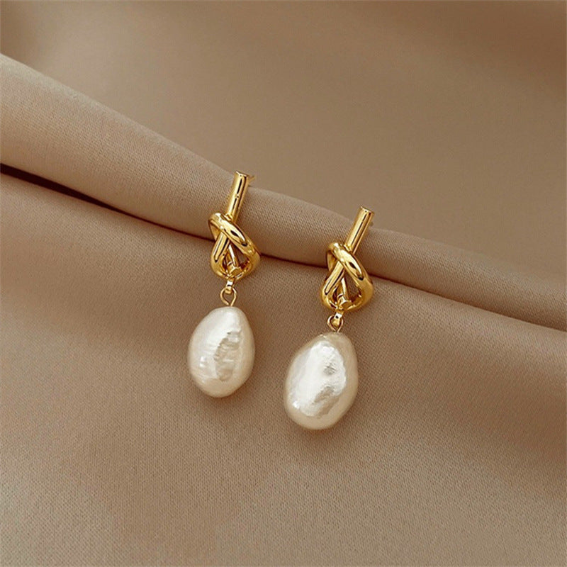 Baroque Pearl Earrings